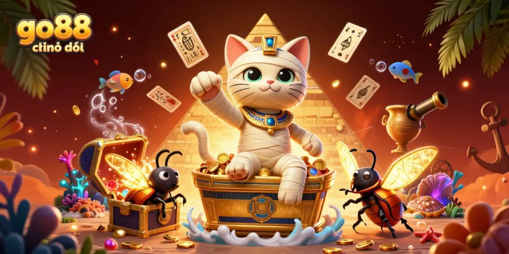 Join the excitement at go88 chính thức with a lively 3D casino scene featuring thrilling gameplay elements.