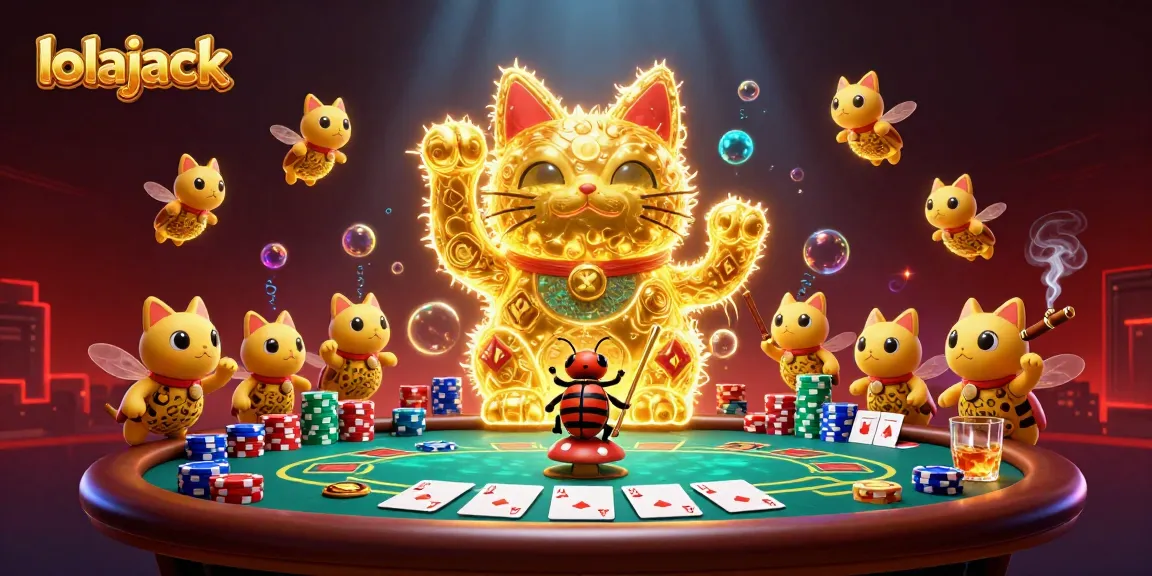 Catch winning moments with lolajack's vibrant arcade of casino magic.